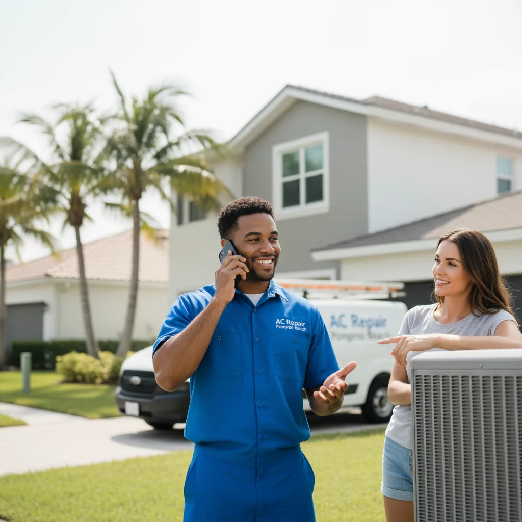 AC Repair Pompano Beach customer support in Columbus Junction